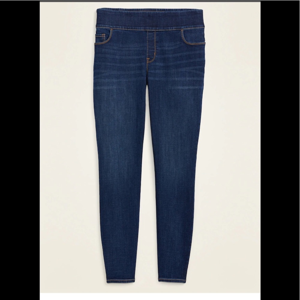 Old Navy Mid-Rise Rockstar Pull on Jeggings